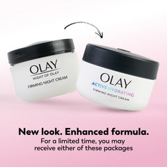 Olay detalle de textura de crema, muestra absorción rápida hidratante