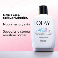 Olay envase abierto con dispensador, facilita aplicación controlada