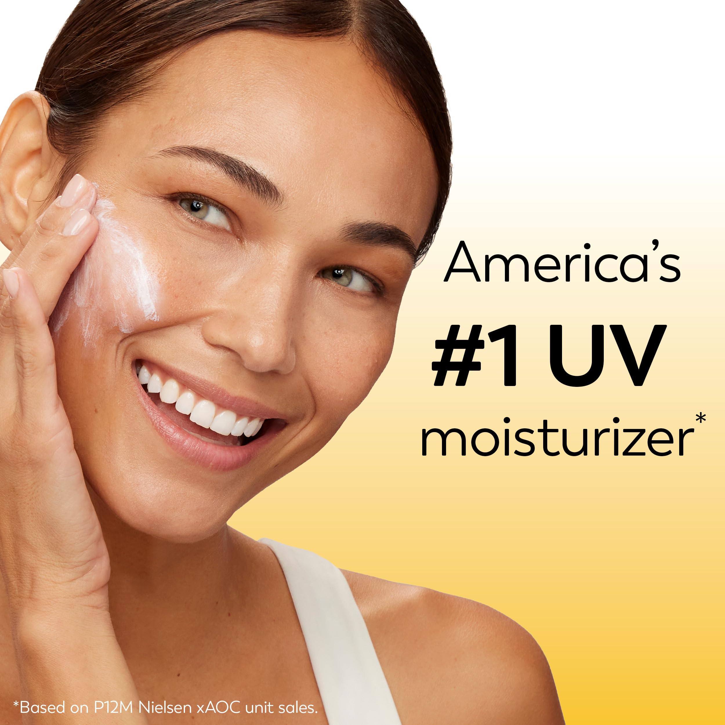 Olay escena exterior con protección solar diaria en estilo de vida