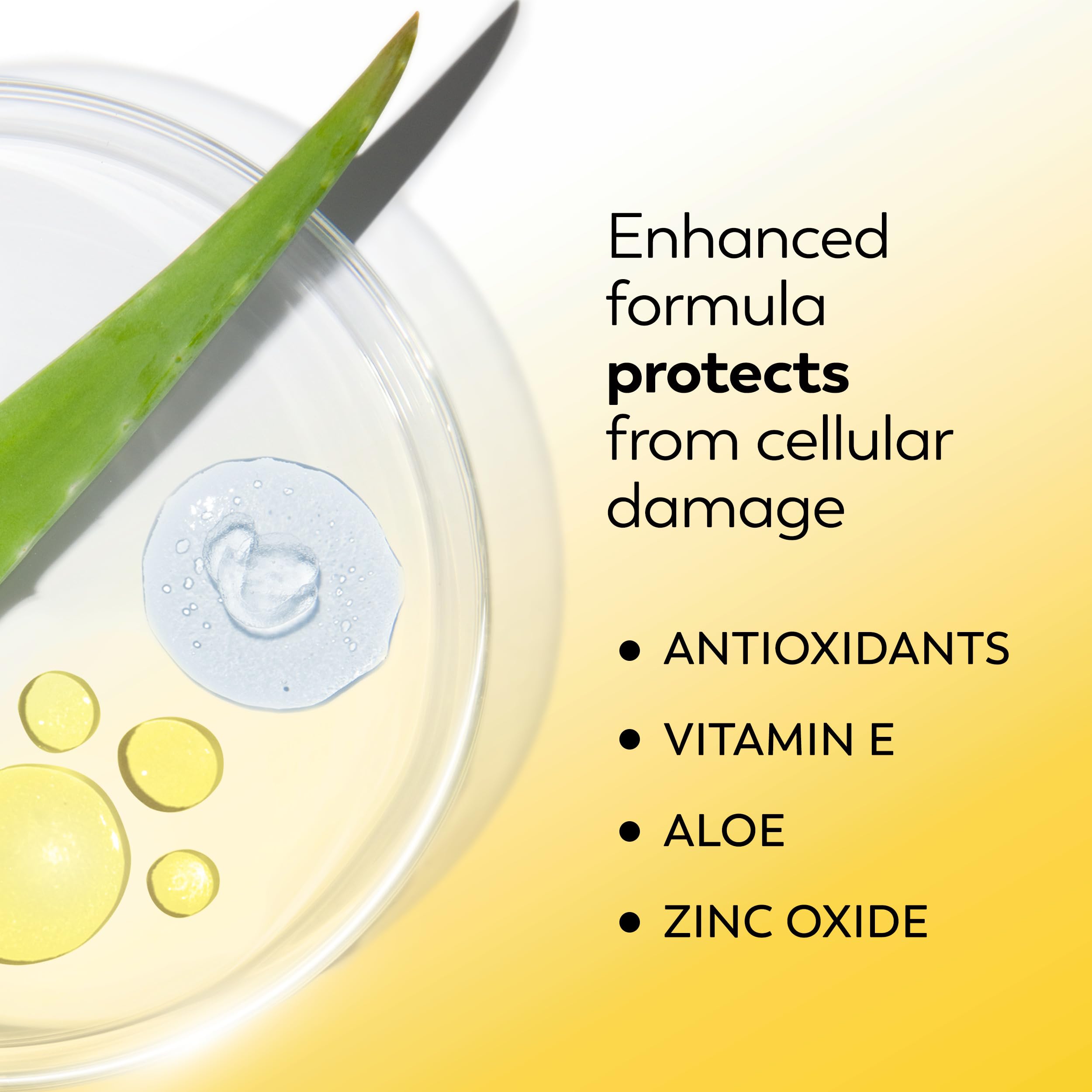Olay etiqueta con ingredientes destacando vitaminas y niacinamida
