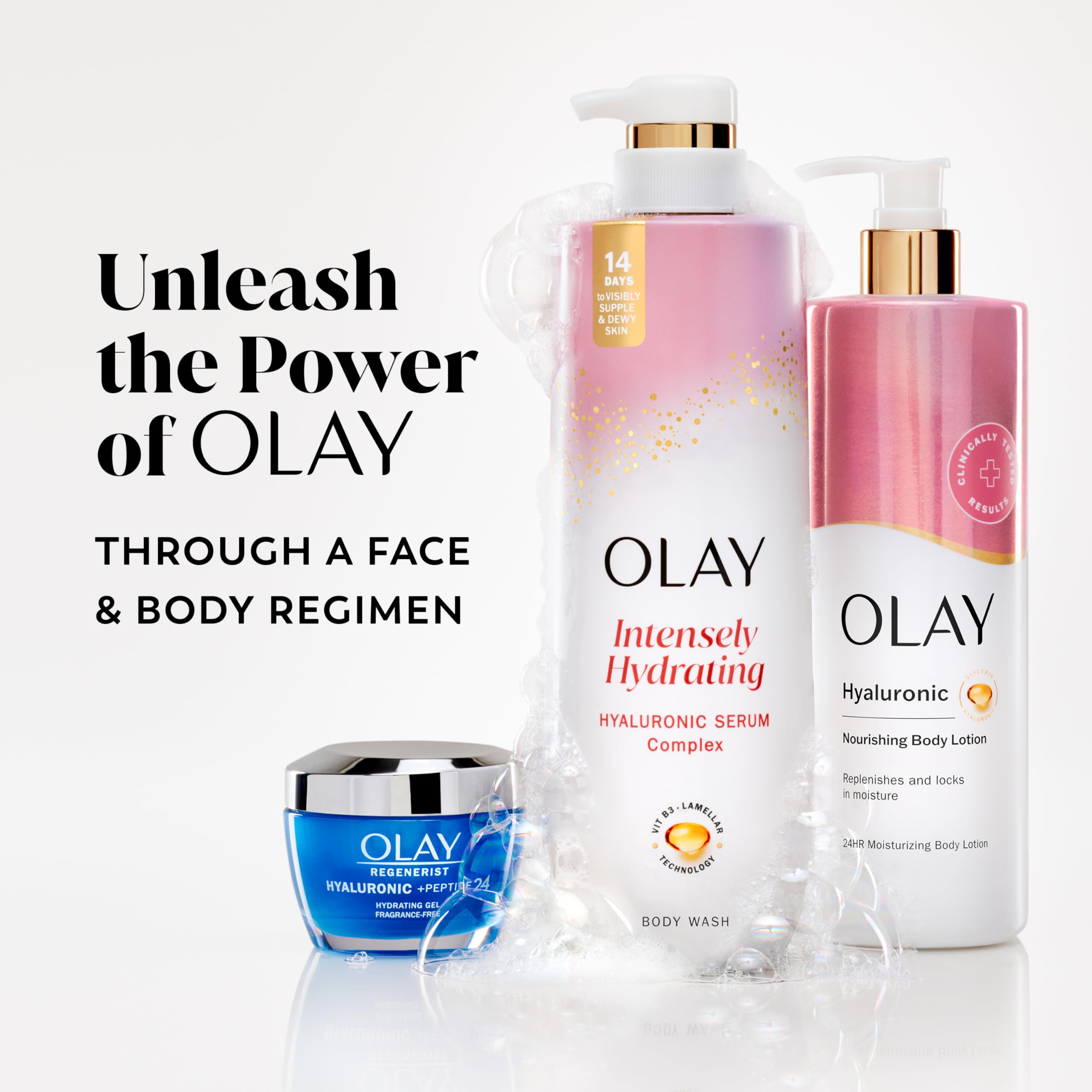 Olay pack de cuatro unidades ideal para familias o reposición prolongada