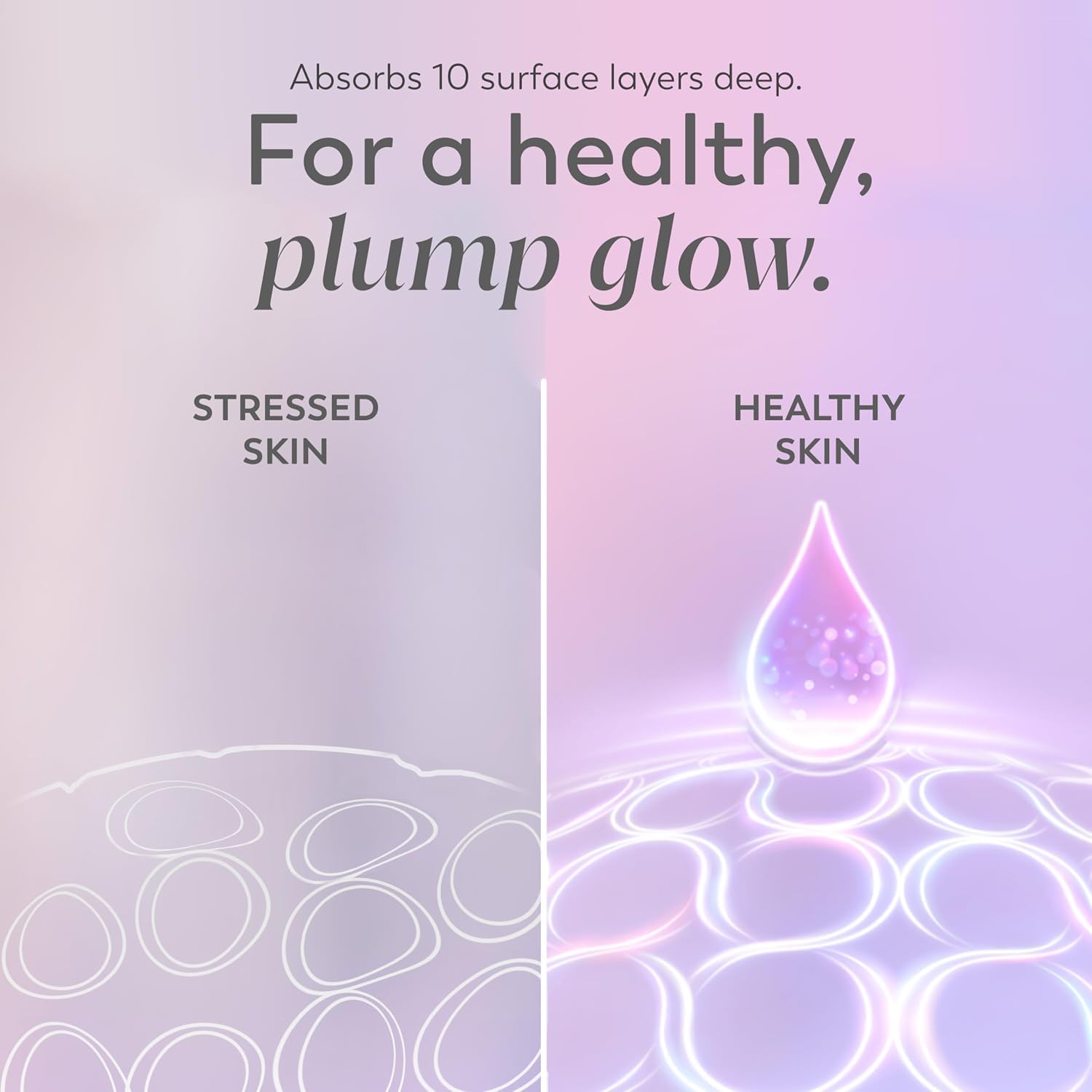 Olay Super Serum gotero liberando suero, formulación activa y no pegajosa