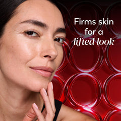 Olay textura cremosa del sérum demostrando absorción rápida
