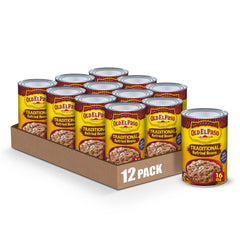 Old El Paso frontal de la lata mostrando la marca y presentación lista para usar