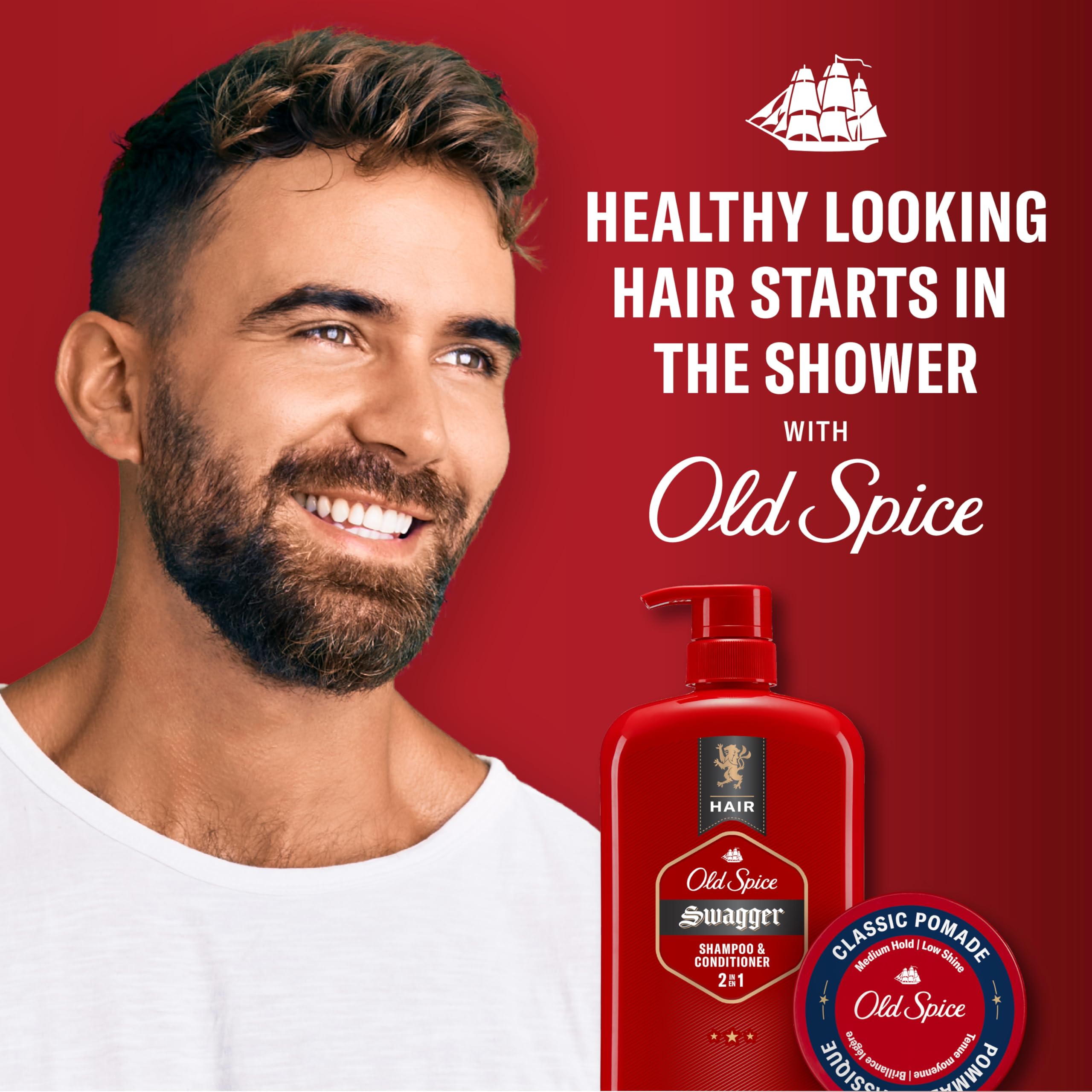Old Spice tapadera dosificadora para uso controlado y sin desperdicio