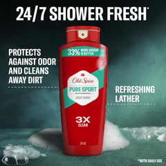 Old Spice textura de espuma densa para una limpieza eficaz