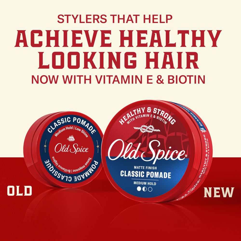 Old Spice textura cremosa en primer plano que facilita aplicación y estilizado