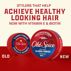 Old Spice textura cremosa en primer plano que facilita aplicación y estilizado
