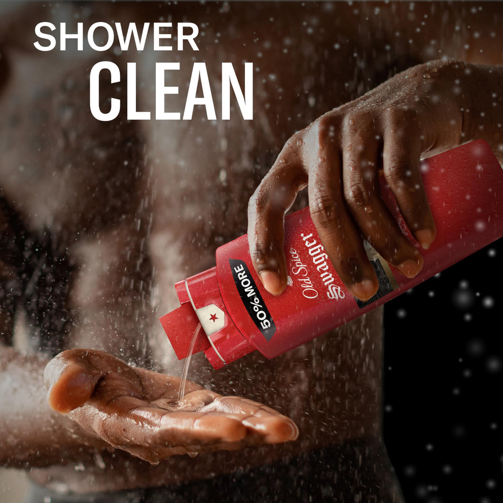 Old Spice etiqueta con ingredientes e instrucciones para uso seguro