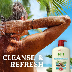 Old Spice Fiji envase 25 oz listo para uso diario y ahorro