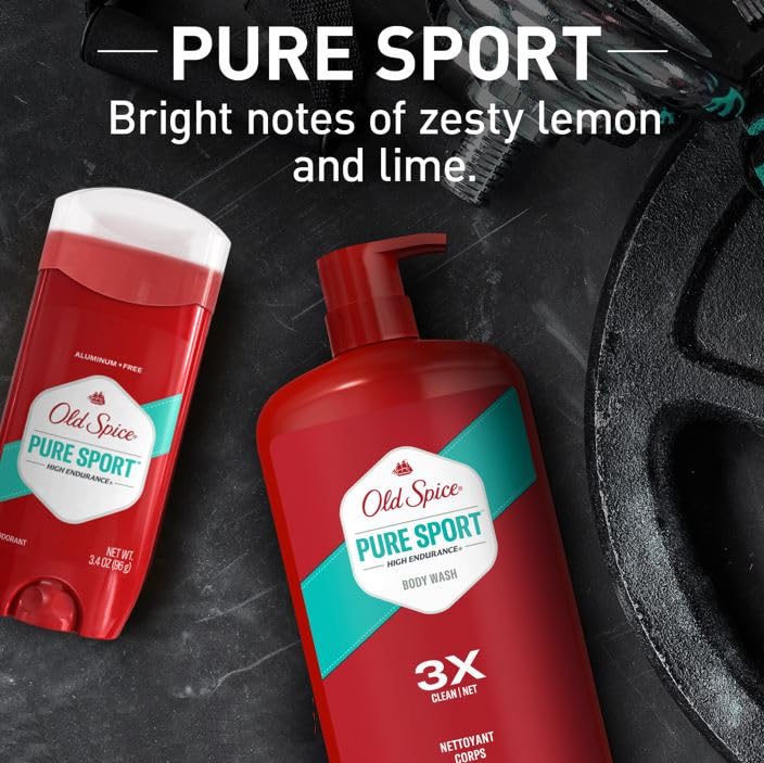 Old Spice ambiente de gimnasio mostrando producto listo tras el entrenamiento