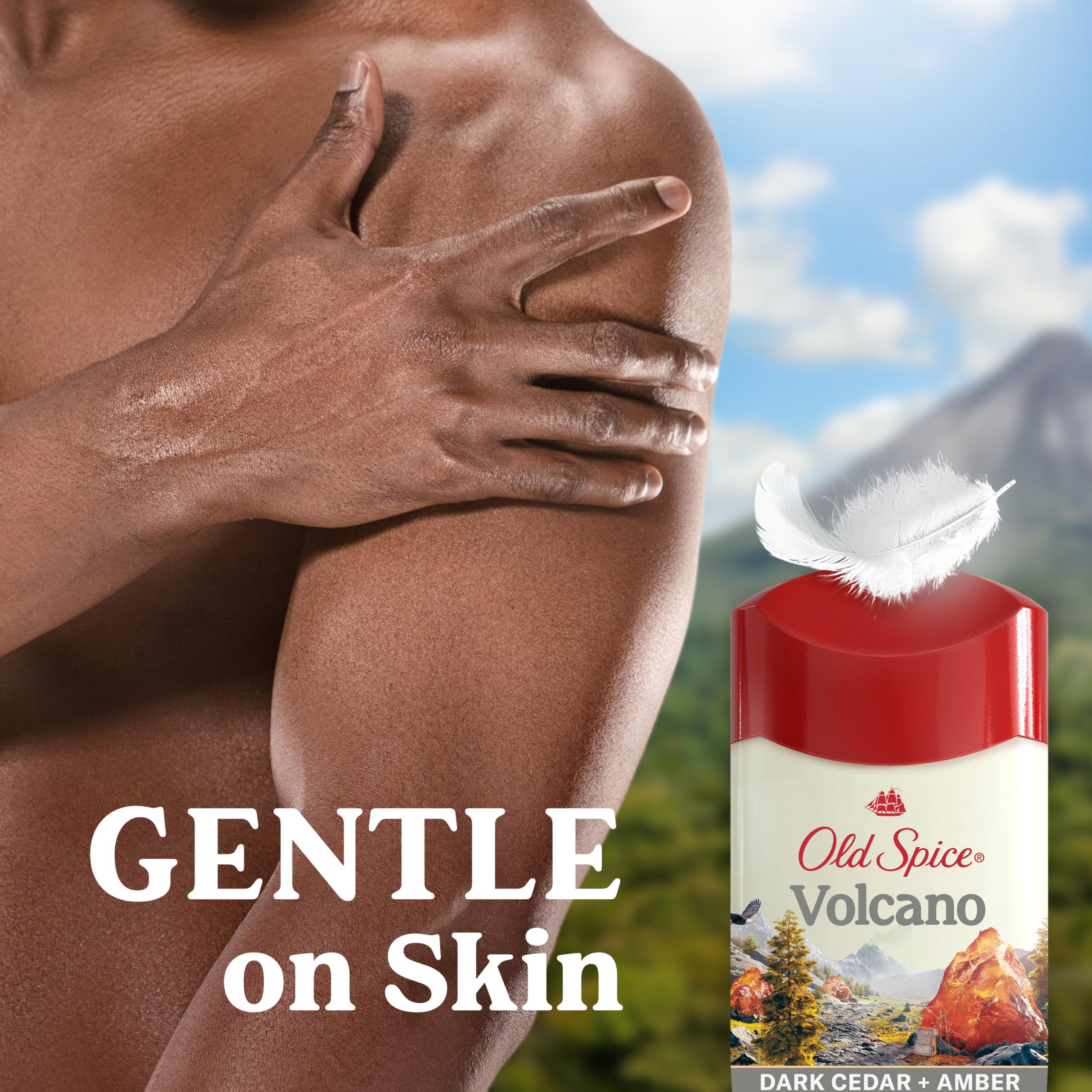 Old Spice Volcano con gel Swagger tamaño viaje para higiene completa