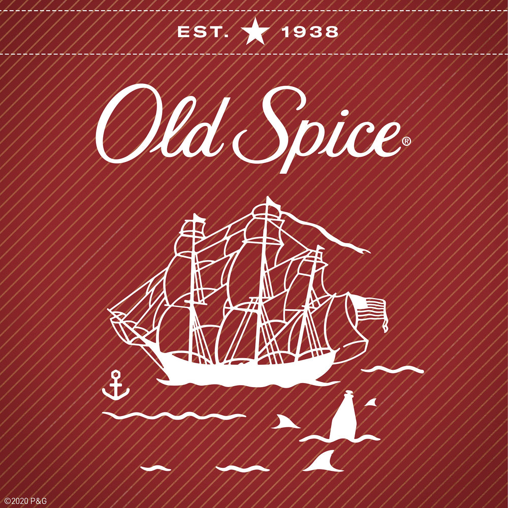Old Spice Volcano comparación de tamaño para llevar en equipaje
