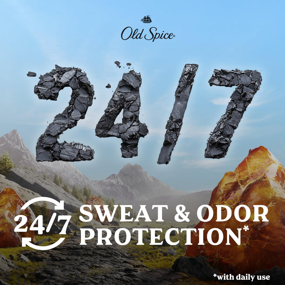 Old Spice Volcano tres barras alineadas para repuesto y conveniencia