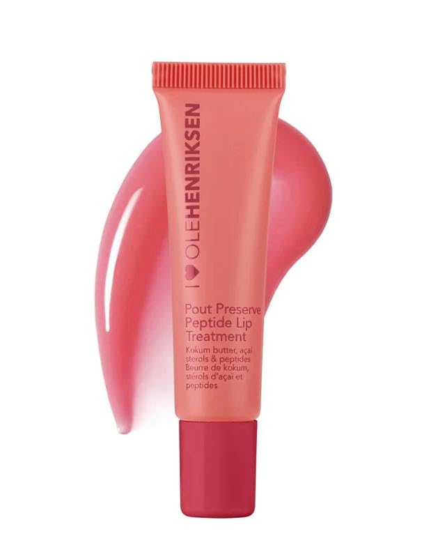 Ole Henriksen envase frontal del bálsamo labial con acabado brillante y hidratación