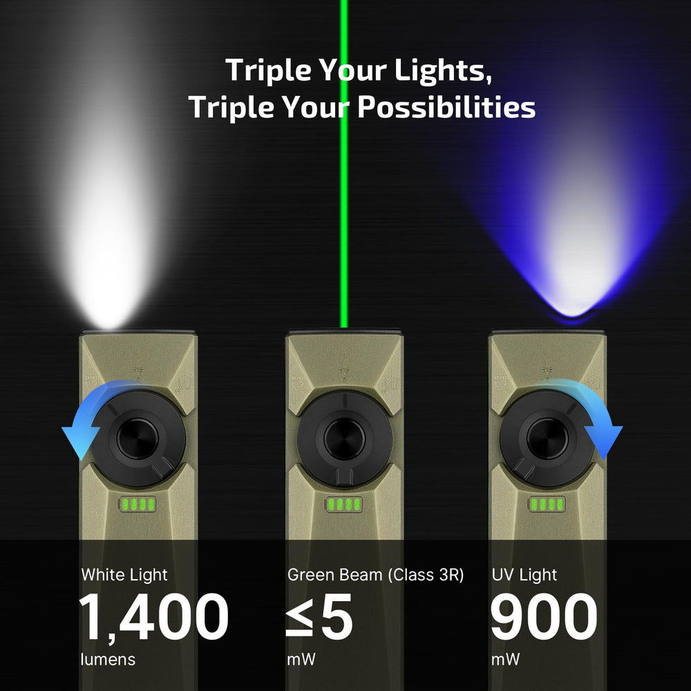 OLIGHT Arkfeld Ultra lente de vidrio, claridad óptica para mejor alcance