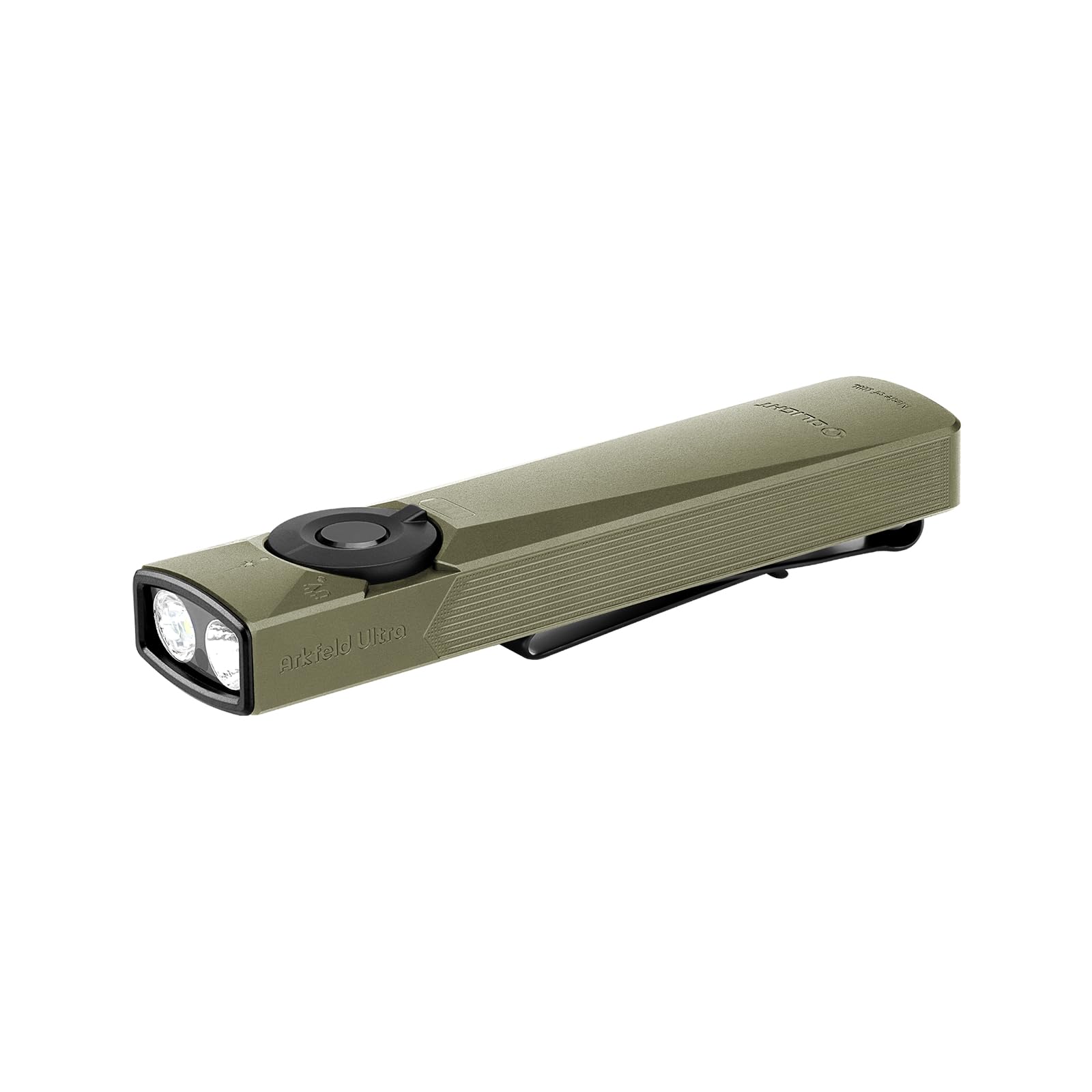 OLIGHT Arkfeld Ultra frente empaquetado, presentación profesional y protección
