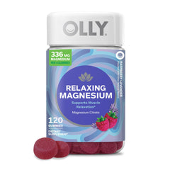 OLLY frasco frontal mostrando diseño y cantidad 120 gomitas