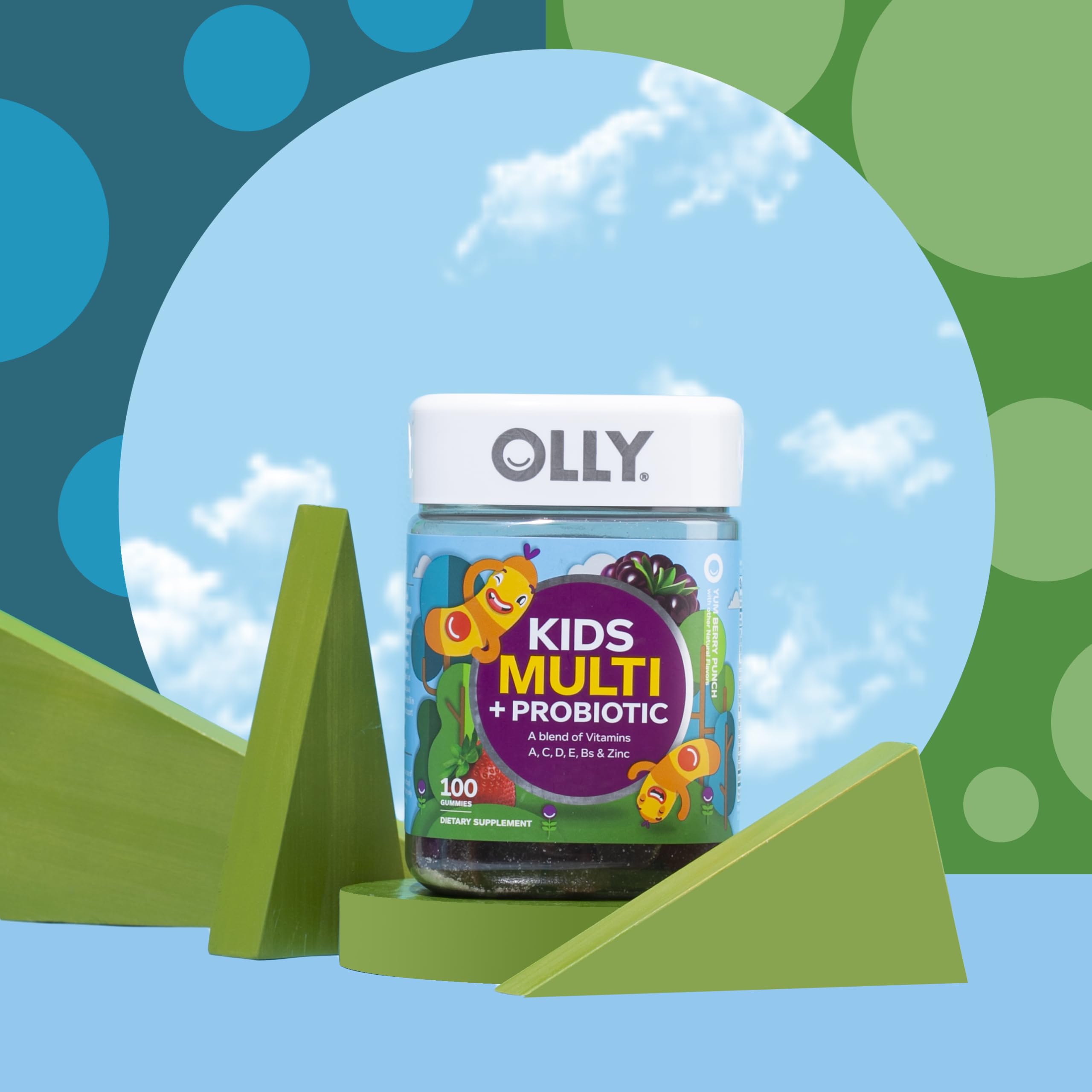 Caja de envío OLLY con paquete frío para proteger las gomitas en climas cálidos