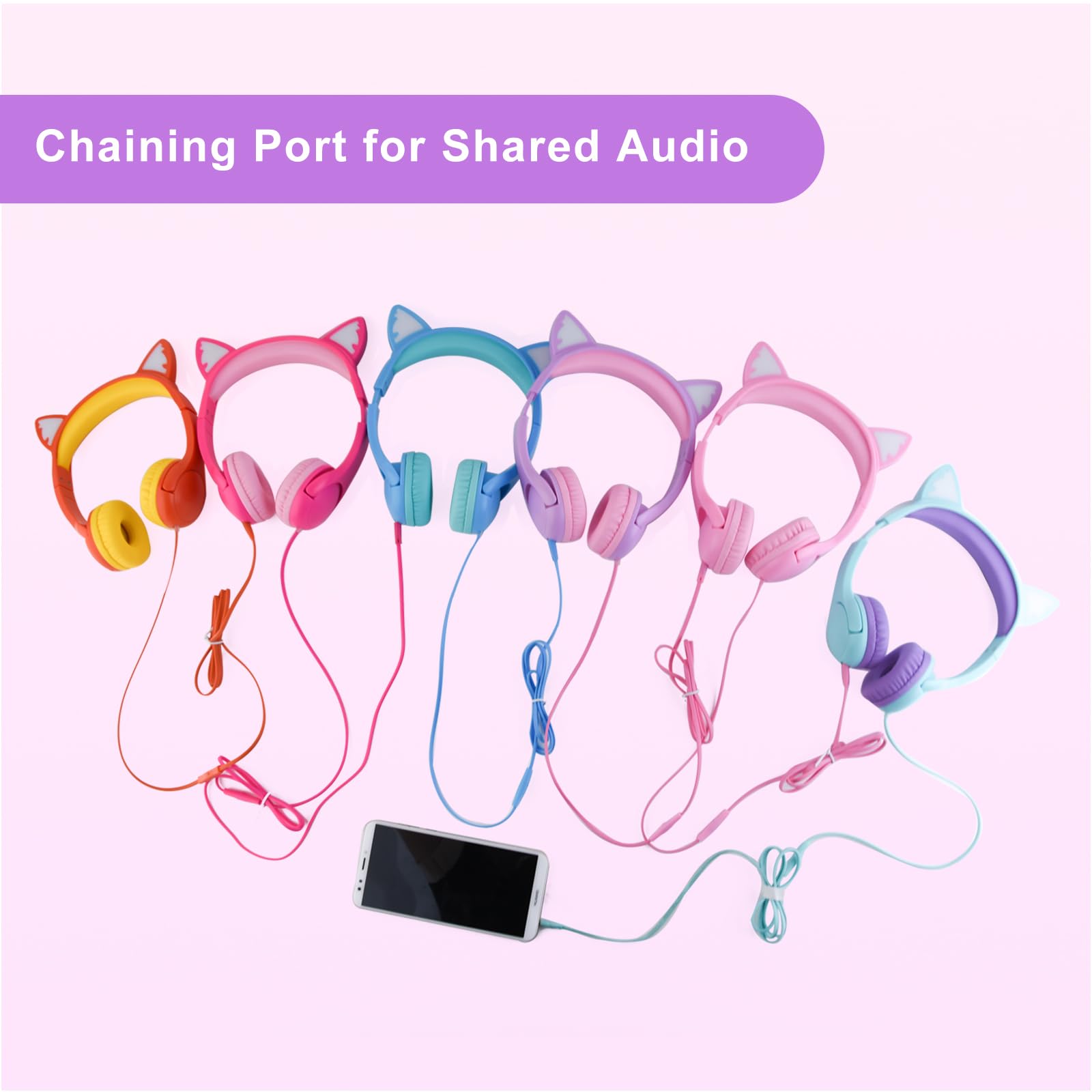 Olyre auriculares doblados demostrando construcción flexible y duradera