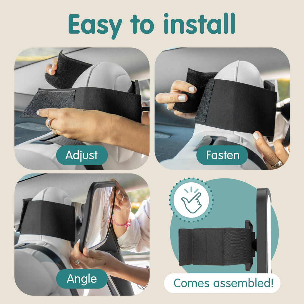 Onco comparación de tamaño con asiento para valorar cobertura visual