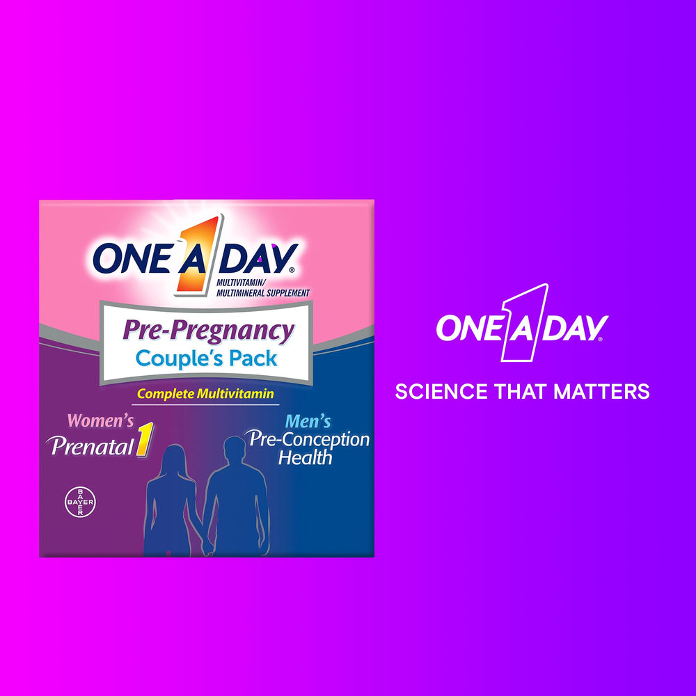 ONE A DAY hombre tomando suplemento en su rutina, aporte antioxidante