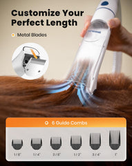 oneisall cepillo tipo pin en uso atrapando pelo para menos suciedad