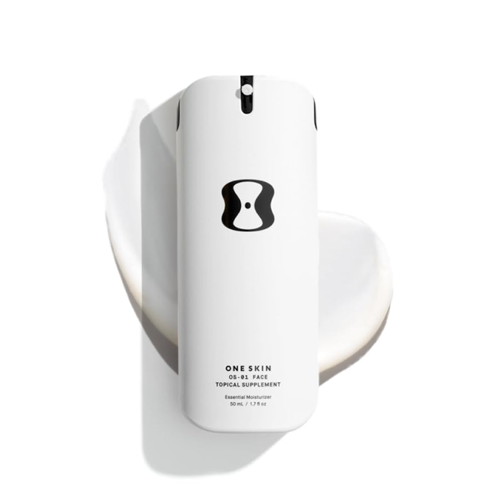 oneskin frontal del empaque mostrando bote y beneficios visibles
