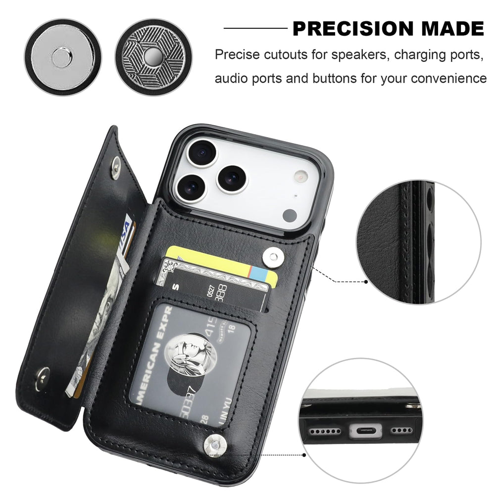 ONETOP comparación de tamaño mostrando ajuste al iPhone 17 Pro Max