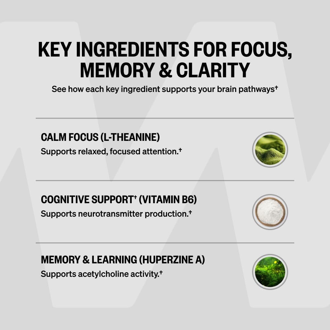 ONNIT Alpha Brain etiqueta de ingredientes mostrando comprobación IGEN Non-GMO