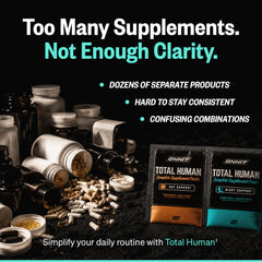 ONNIT caja abierta con Day y Night Packs organizados, conveniencia mensual