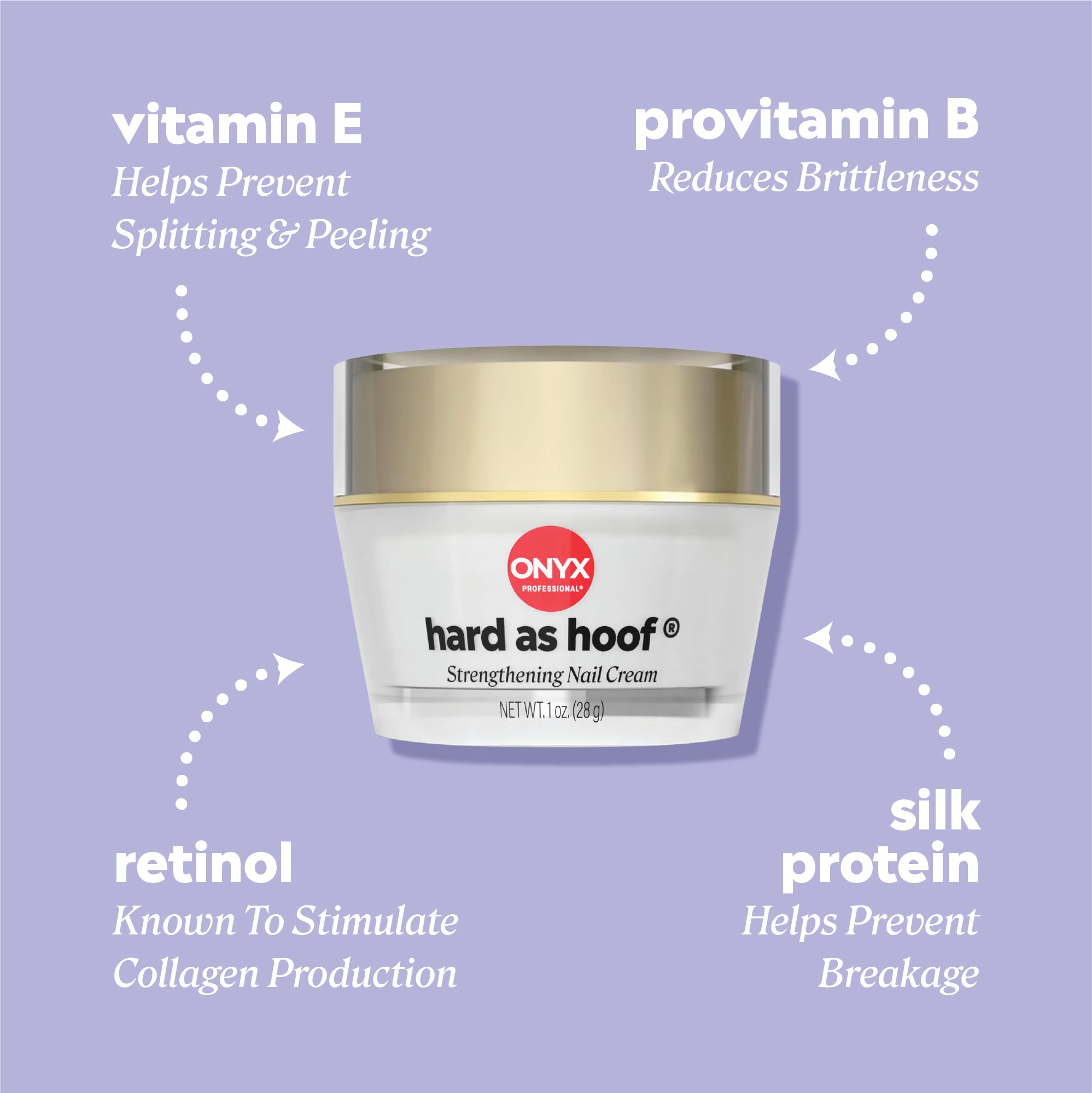 Onyx Professional aplicando crema en uña para fortalecer y nutrir