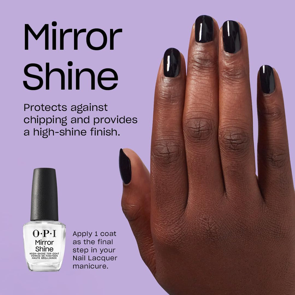 OPI pincel ancho en detalle para aplicación uniforme