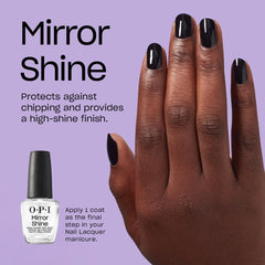 OPI pincel ancho en detalle para aplicación uniforme