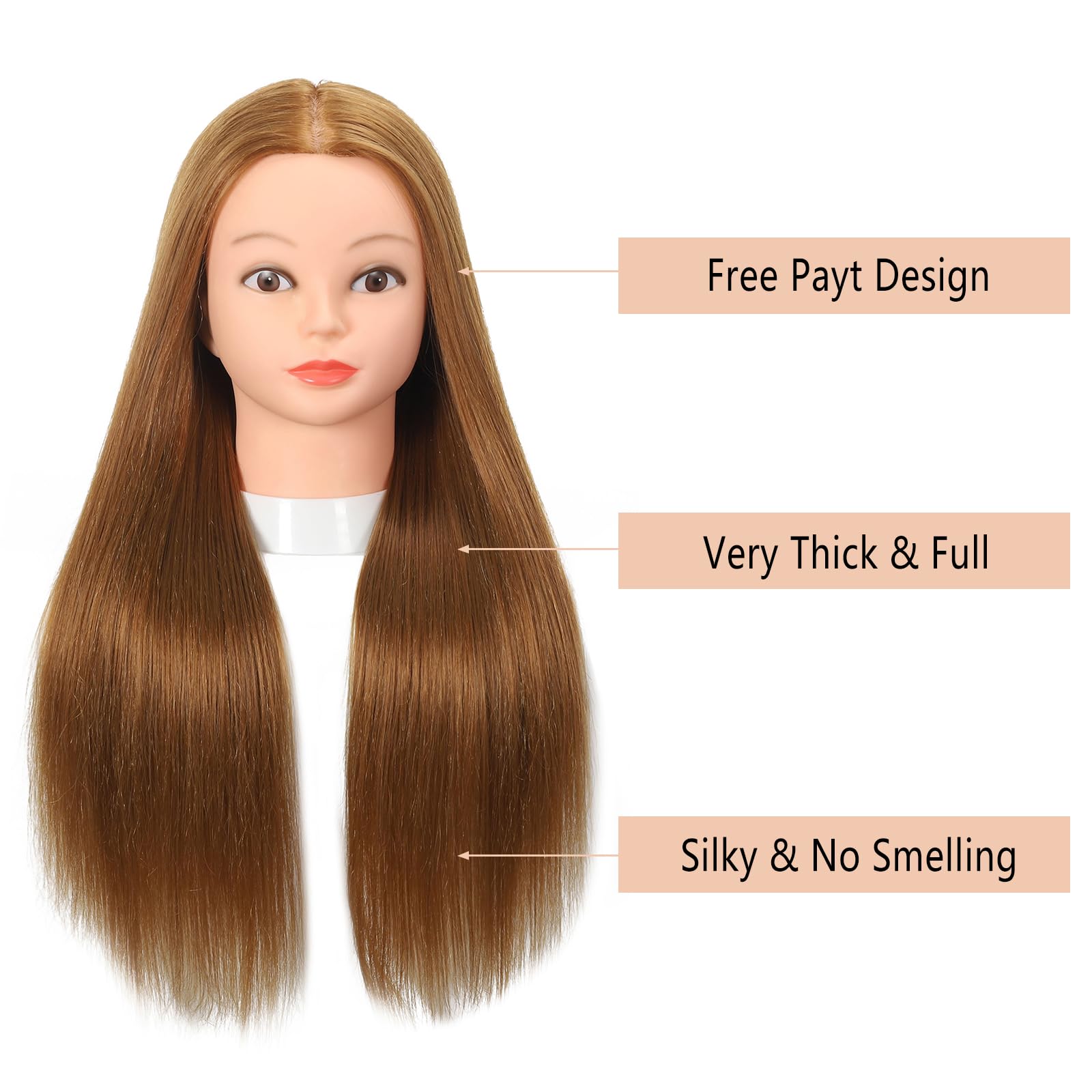 Opini primer plano textura del cabello mostrando densidad y manejabilidad