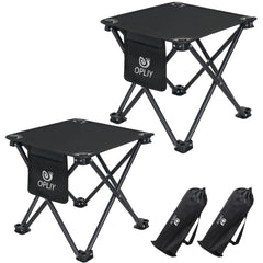 Opliy taburete frontal con funda mostrando portabilidad y diseño resistente