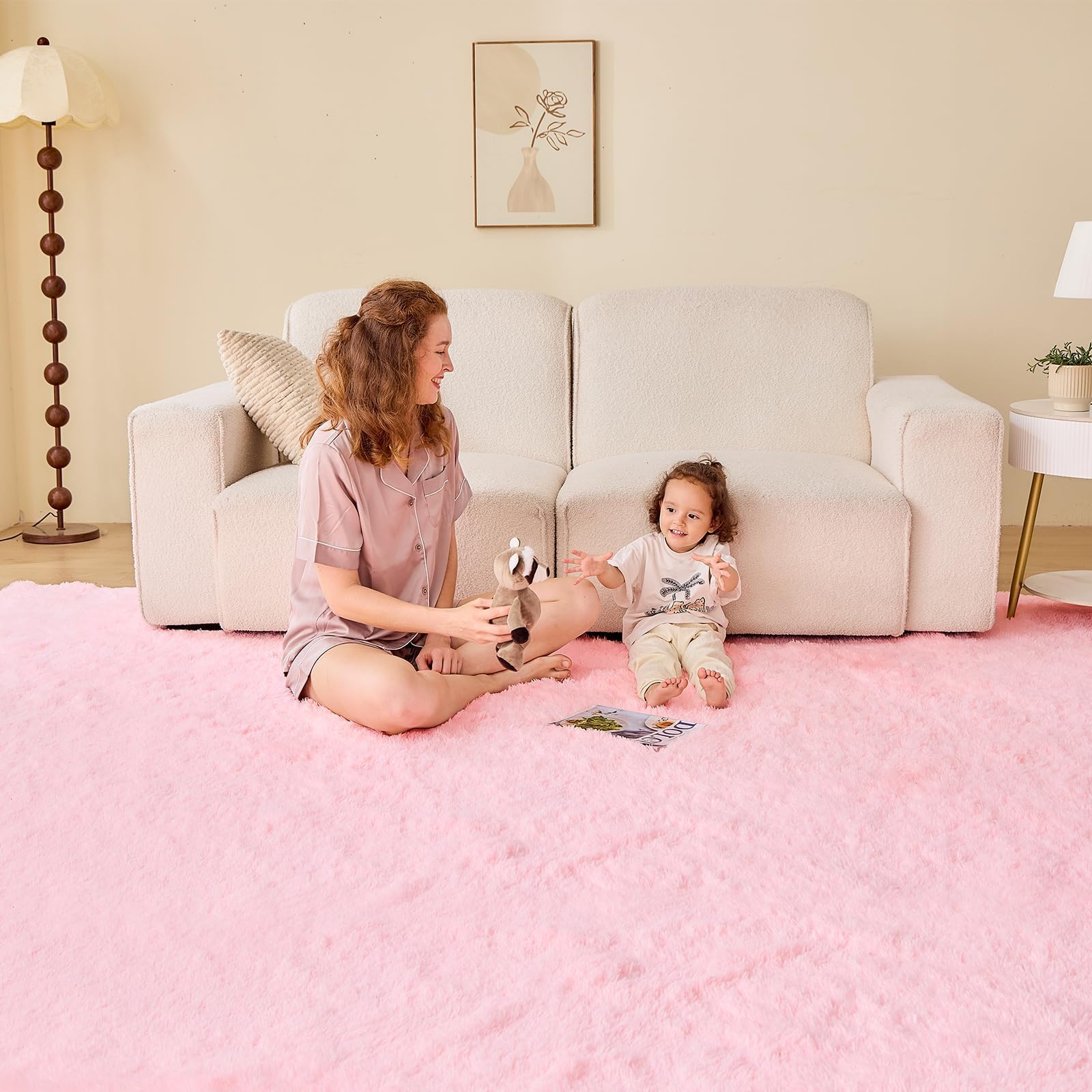 OPPODREAM alfombra al lado de muebles para mostrar escala