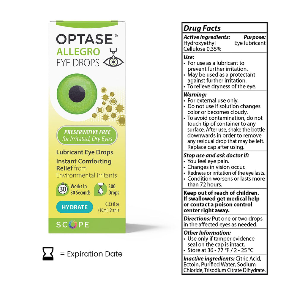 Optase Allegro primer plano del dispensador para aplicación precisa y controlada