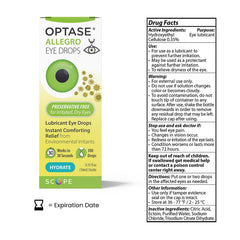 Optase Allegro primer plano del dispensador para aplicación precisa y controlada