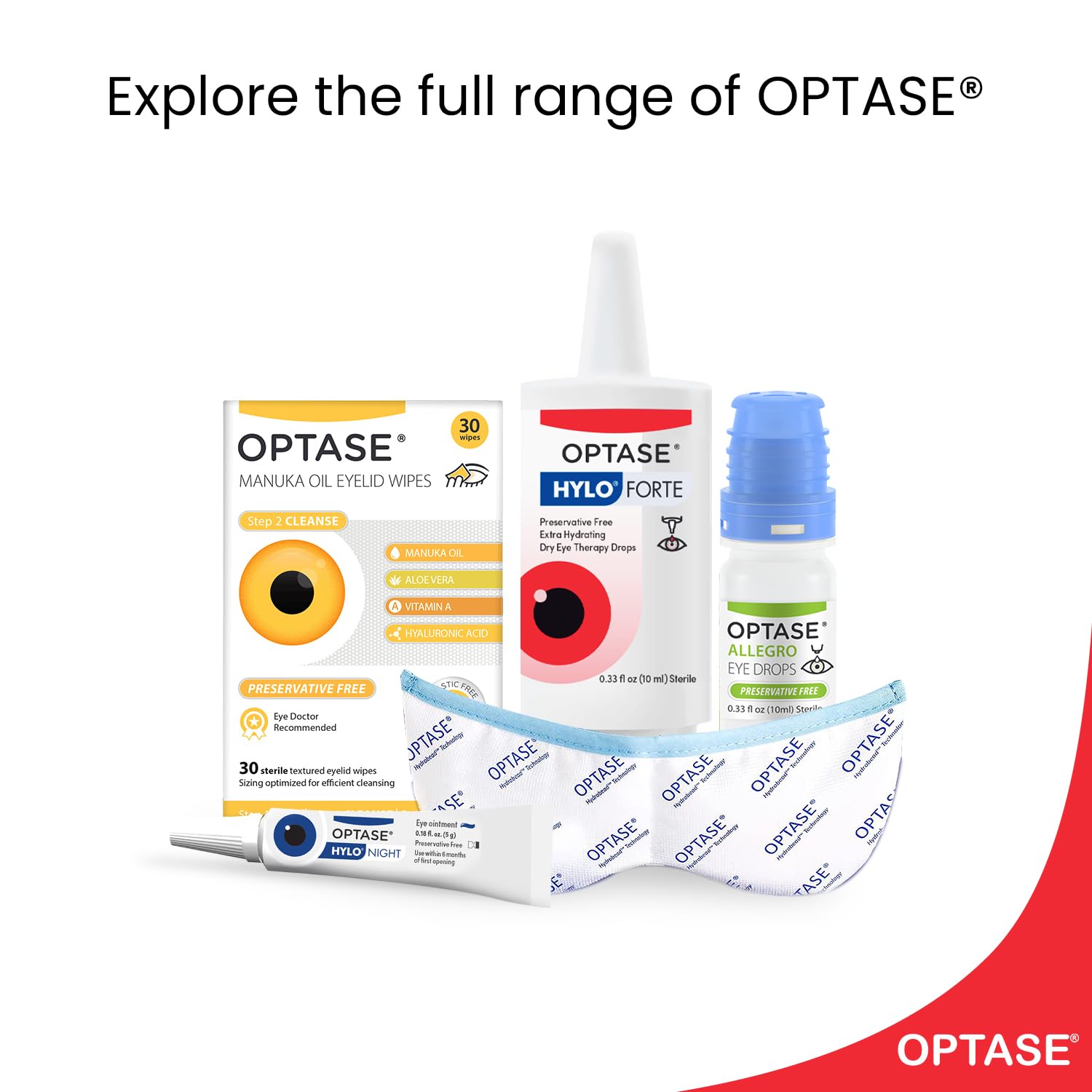 Optase HYLO Forte en ambiente cotidiano mostrando uso diario