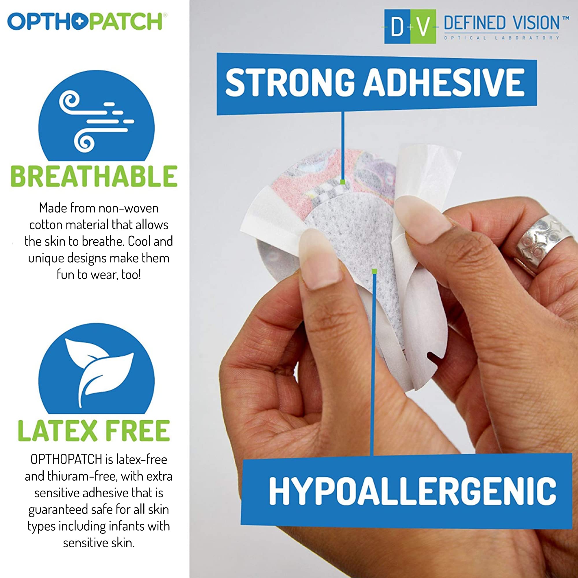 OPTHOPATCH tablero de recompensas incluido que motiva al niño