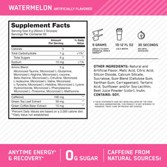 Optimum Nutrition bebida preparada en vaso, hidratación y energía inmediata