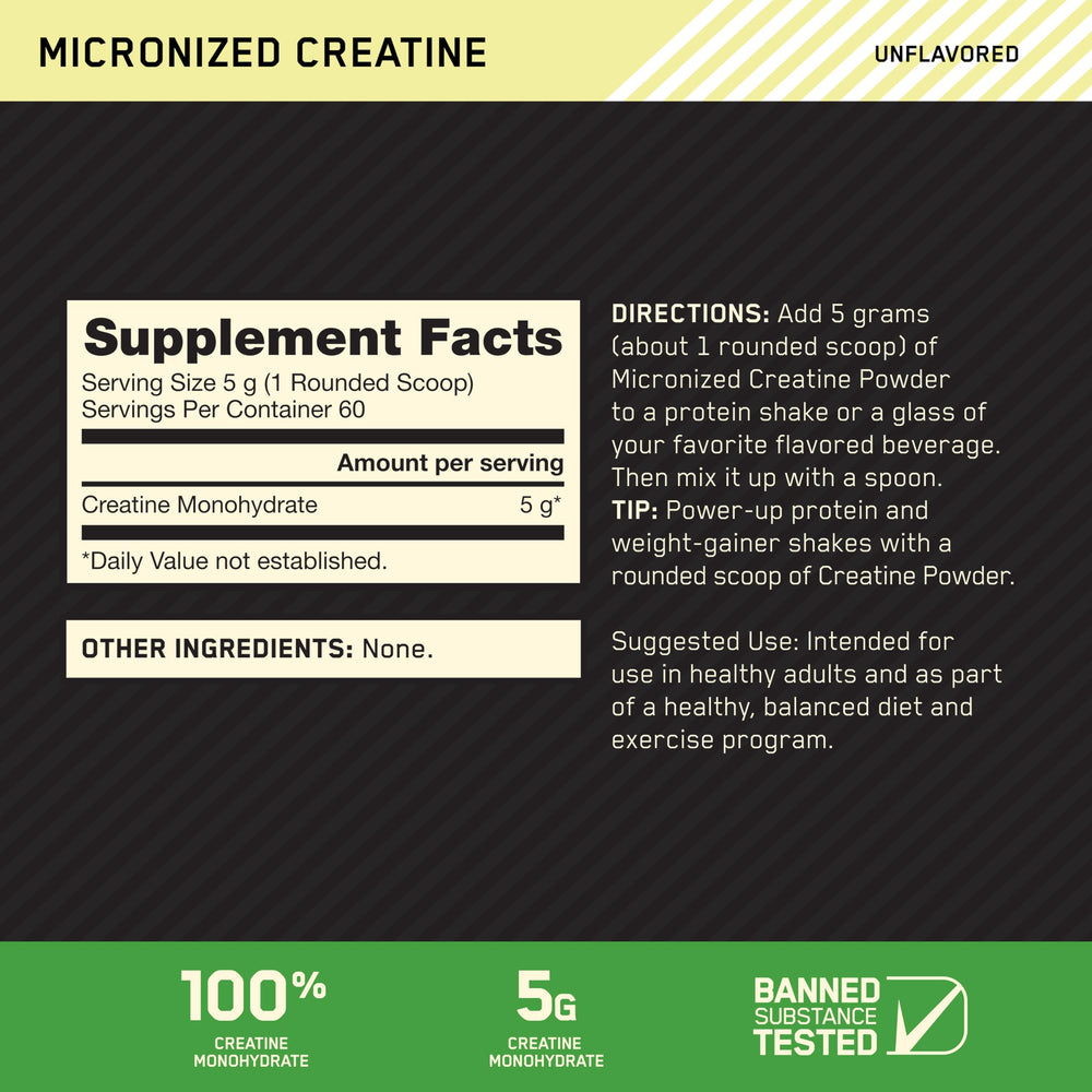 Optimum Nutrition polvo mezclado en batido que facilita consumo y mezcla rápida
