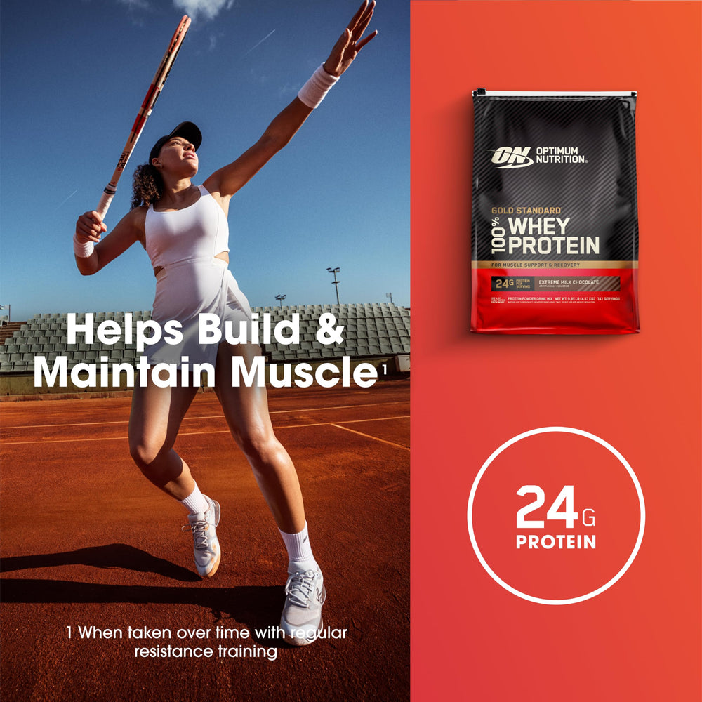 Optimum Nutrition detalle de etiqueta nutricional y seguridad de calidad
