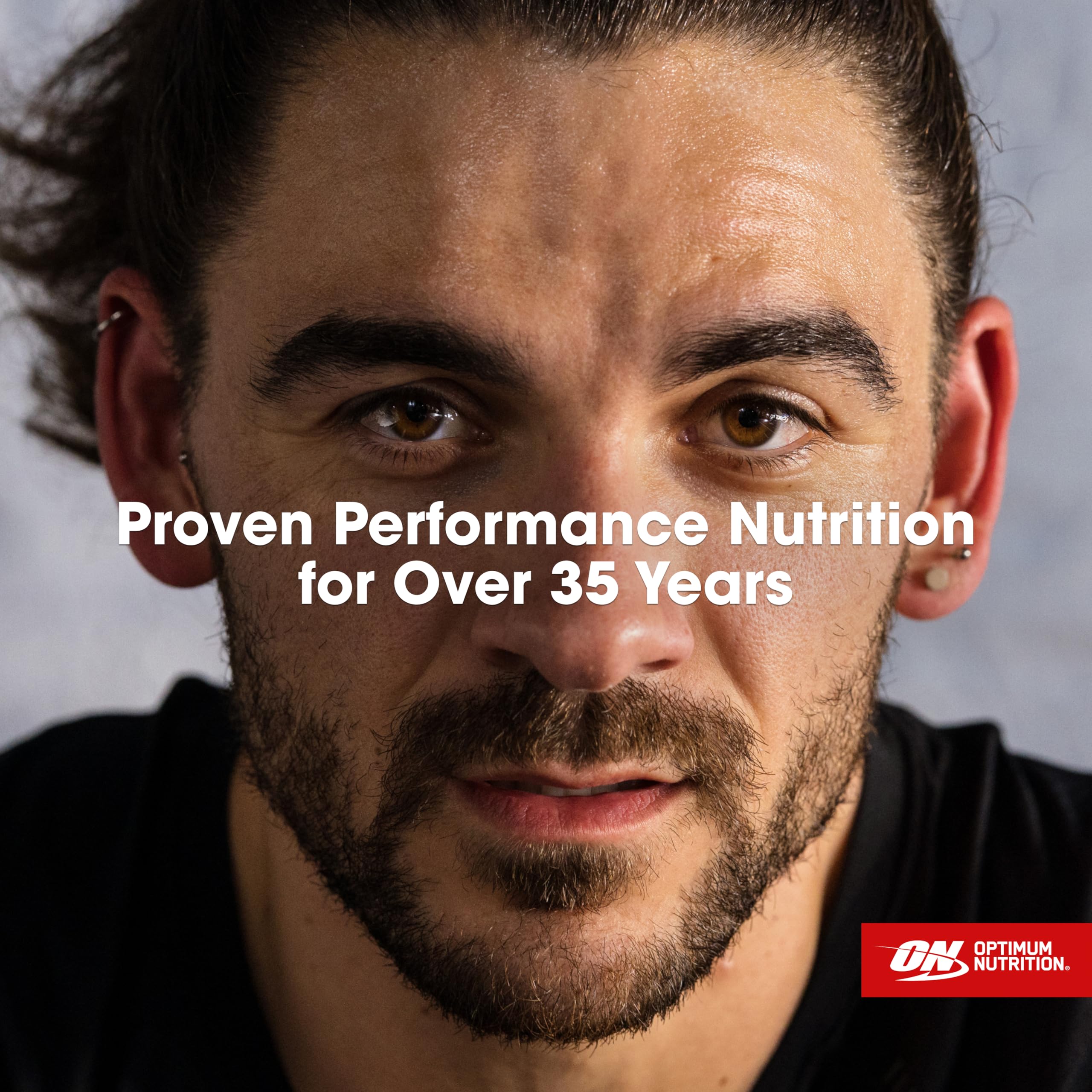 Optimum Nutrition detalle de ingredientes con aislado e hidrolizado para absorción