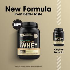 Cuchara medidora con porción de Optimum Nutrition para control preciso de la proteína