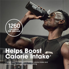 Optimum Nutrition vaso preparado de vainilla listo para beber, conveniente y energético