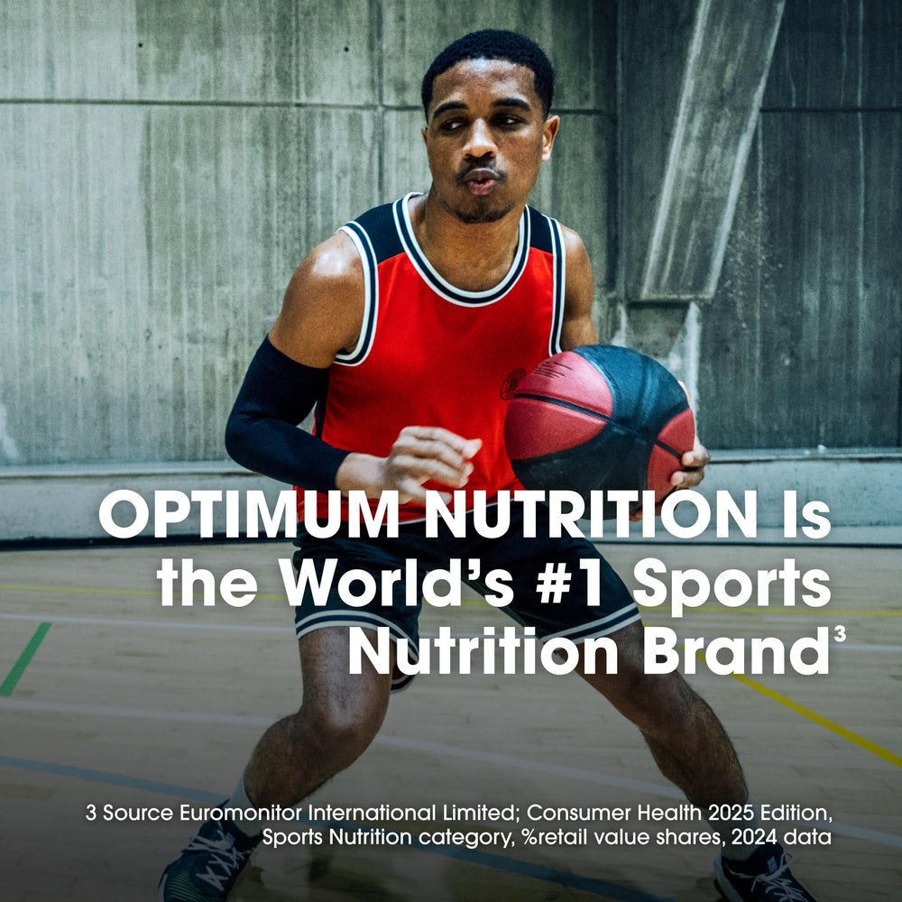 Optimum Nutrition uso en shaker en gimnasio para preparación rápida postentreno