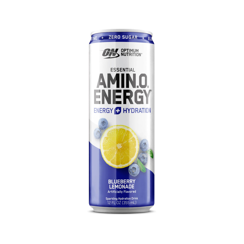 Optimum Nutrition bebida junto a pesas, apoyo post-entrenamiento rápido