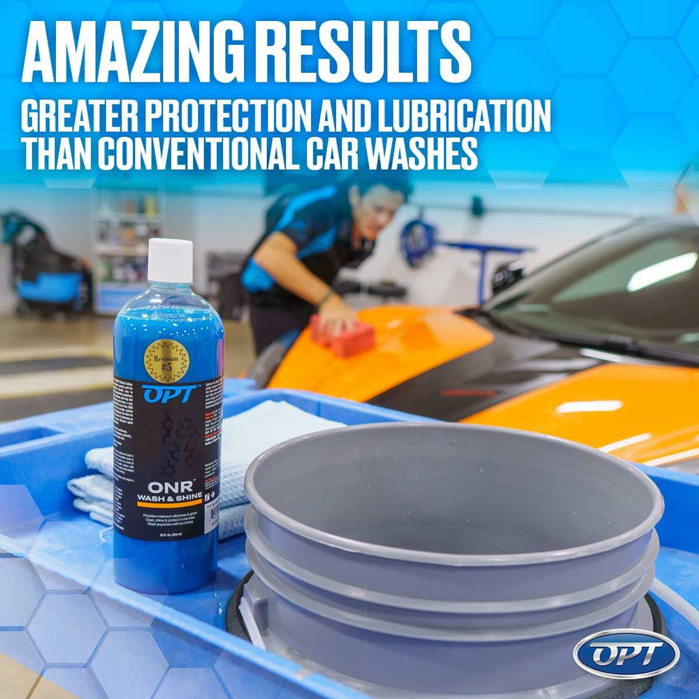 Optimum ONR coche con recubrimiento cerámico mostrando brillo y protección